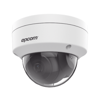 EPCOM XD28S IP Dome 8 Megapixel (4K) / Lens 2.8 mm / 30 mts