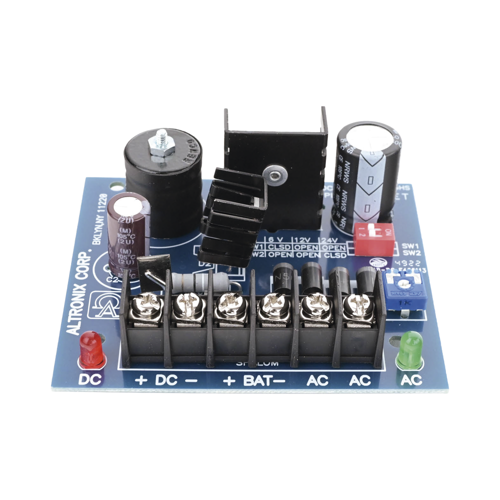 ALTRONIX SMP3 Power supply type card with 1 selectable outpu