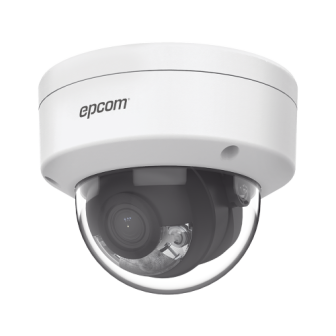 EPCOM XD14CLS 4MP IP Dome Camera / 2.8 mm Lens / SENSEPLUS L