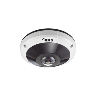 IDIS DCY6516WRXUS IP Fisheye 5MP  Micro SD  Two-Way Audio  A