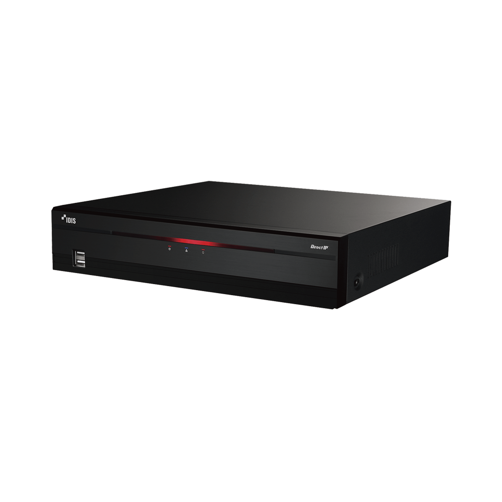 IDIS DR2516PUS NVR 4K  8 PoE Ports  16 IP Channels  NDAA Com