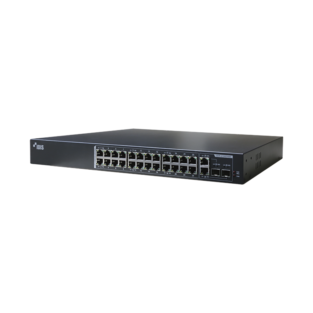 IDIS DH2026PFUS DirectIP 24 Port PoE Switch