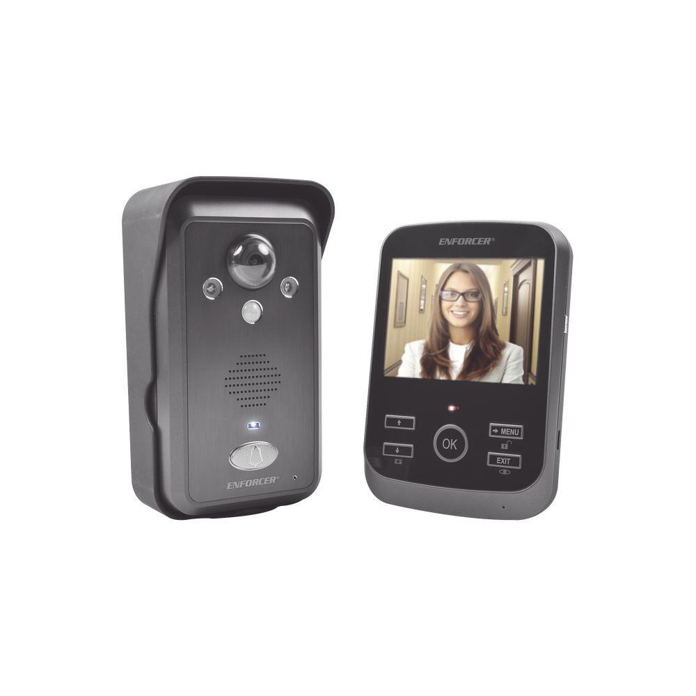 ENFORCER SECOLARM DP2661C3Q Wireless Video Door Phone with b