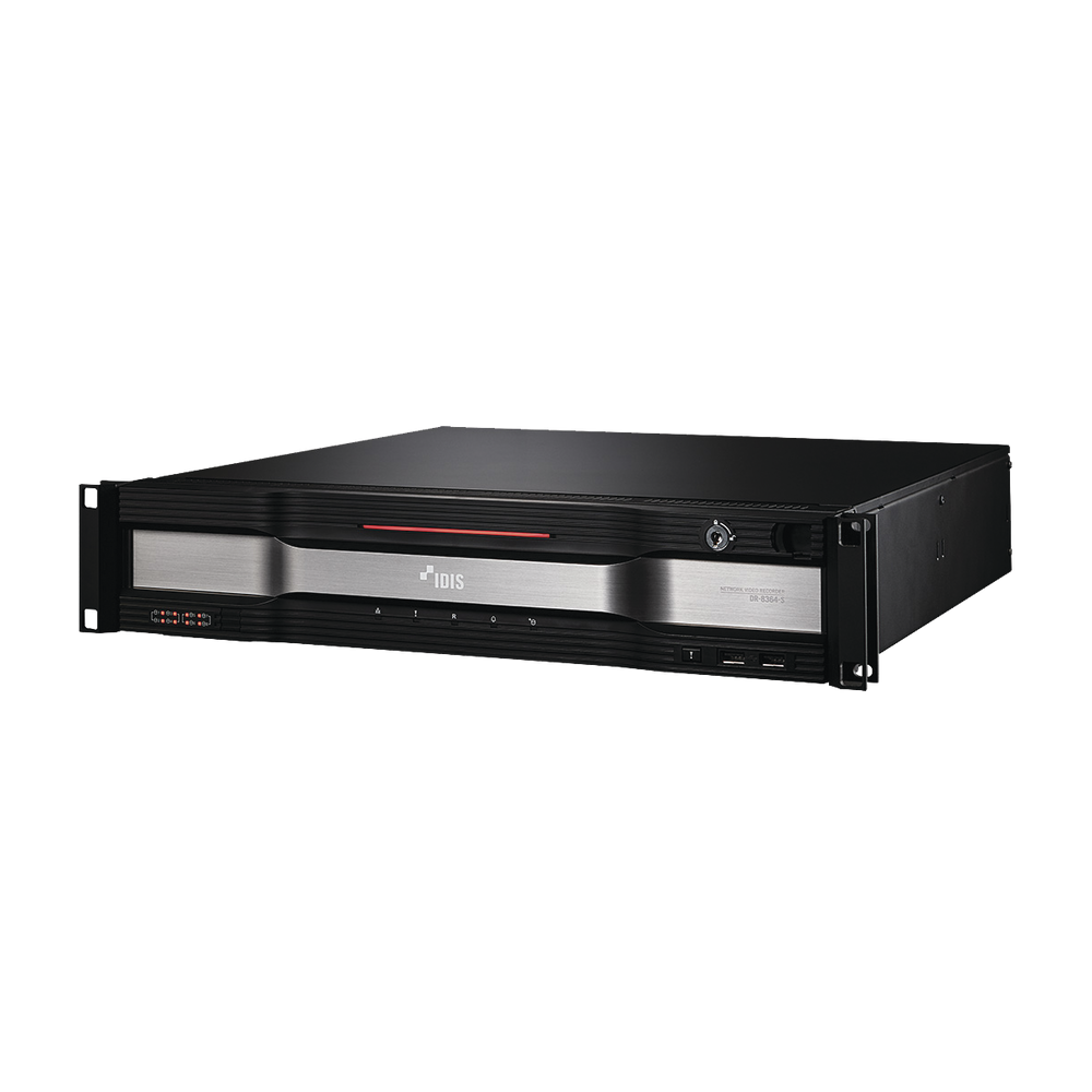 IDIS DR8364DUS NVR 4K UHD DirectIP 8300 Series 64 Channels (