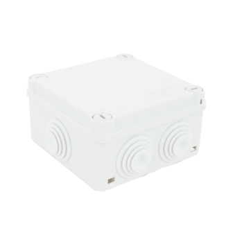 GEWISS GW44024 PVC Junction Box with 6 Inputs 1/4  Screw-cap