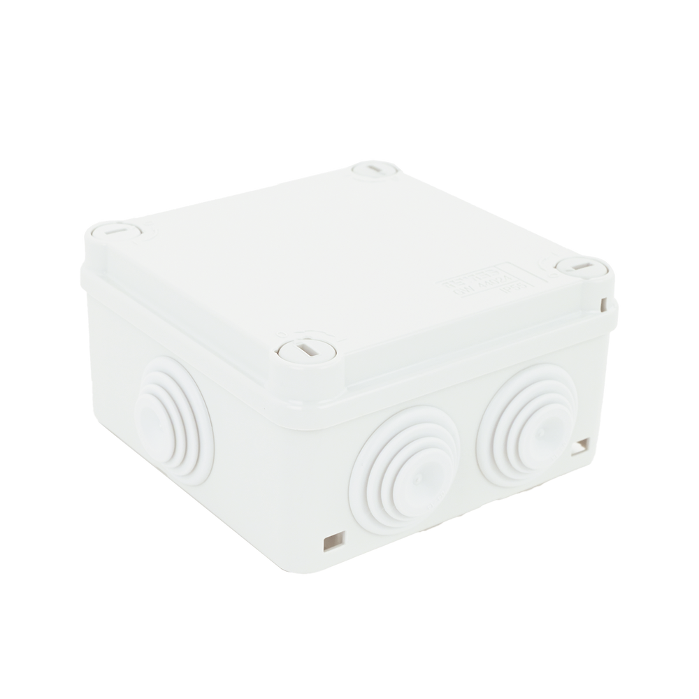 GEWISS GW44024 PVC Junction Box with 6 Inputs 1/4  Screw-cap