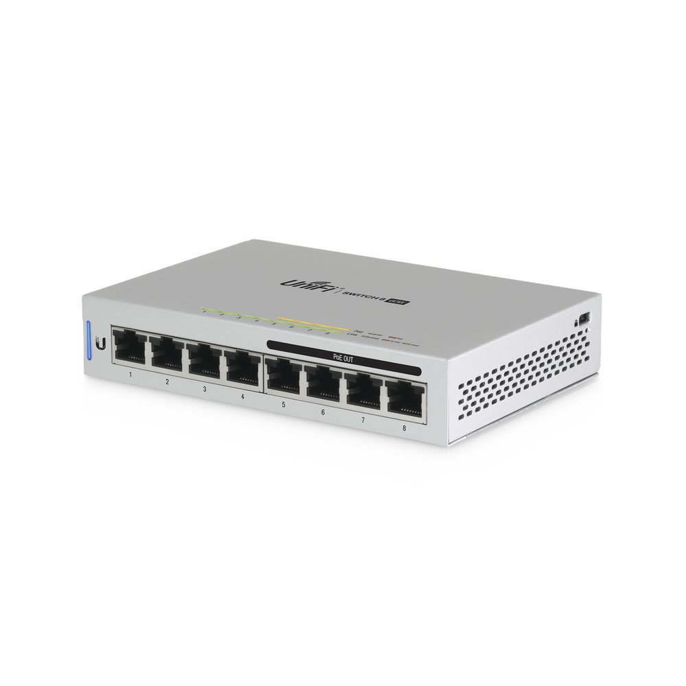 UBIQUITI NETWORKS US860W Managed Unifi Switch Layer 2 of 8 P