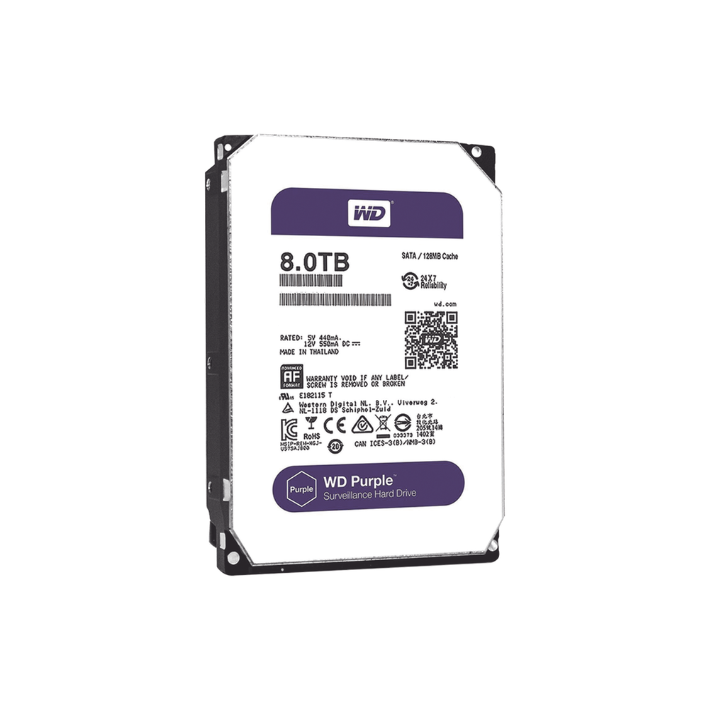 Western Digital (WD) WD82PURZ WD HDD 8TB / Optimized for Vid