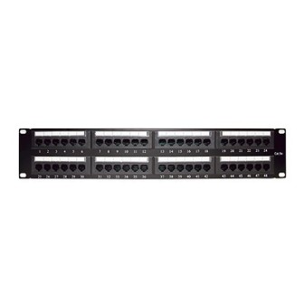 LINKEDPRO BY EPCOM LPPP508 19  Patch Panel UTP Cat5e 48-Port