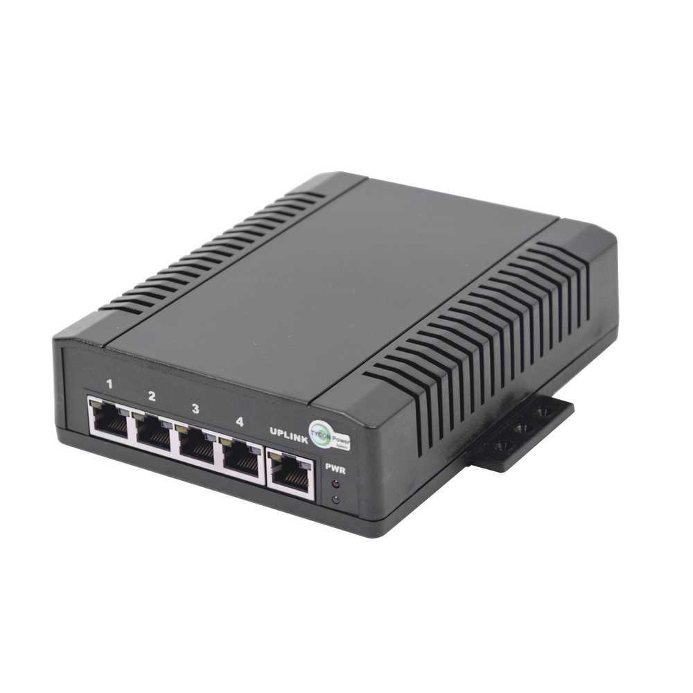 TYCON POWER PRODUCTS TPSW5G24 4-port switch PoE 802.3af / at