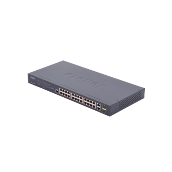 PLANET FGSW2624HPS 24 Ports L2 PoE 10/100TX Managed Switch w