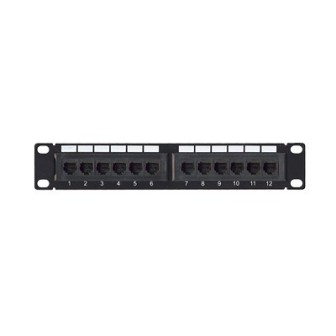 LINKEDPRO BY EPCOM LPPP601 Patch Panel UTP Cat6 10in 12 Port