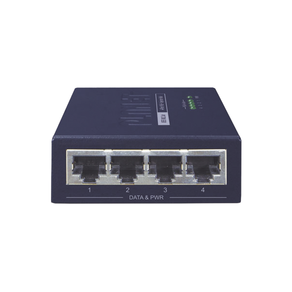 PLANET HPOE460 High PoE Injector 4 Gigabit Input Ports 4 Gig