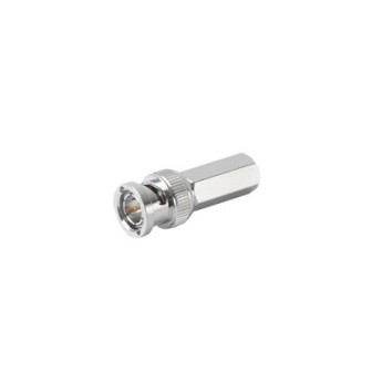 RF INDUSTRIES LTD RFB1705 BNC Male Connector Twist-on (Hex.)