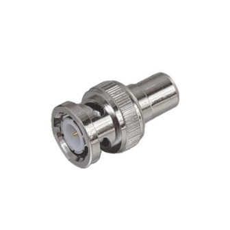 EPCOM TITANIUM TTRG02 Straight 75 Ohm Adaptor from BNC Male