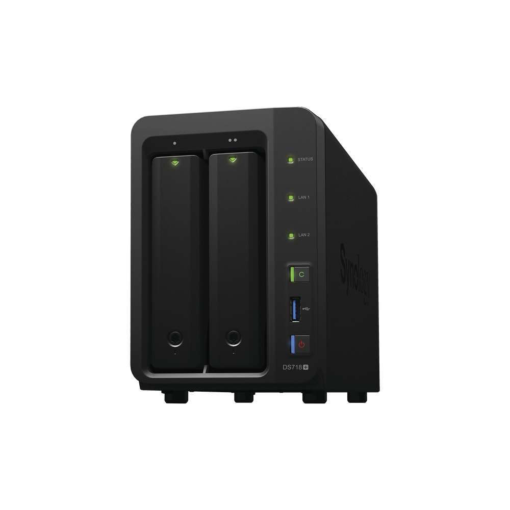 SYNOLOGY DS718PLUS Desktop NAS Server of 2 Expandable Intern