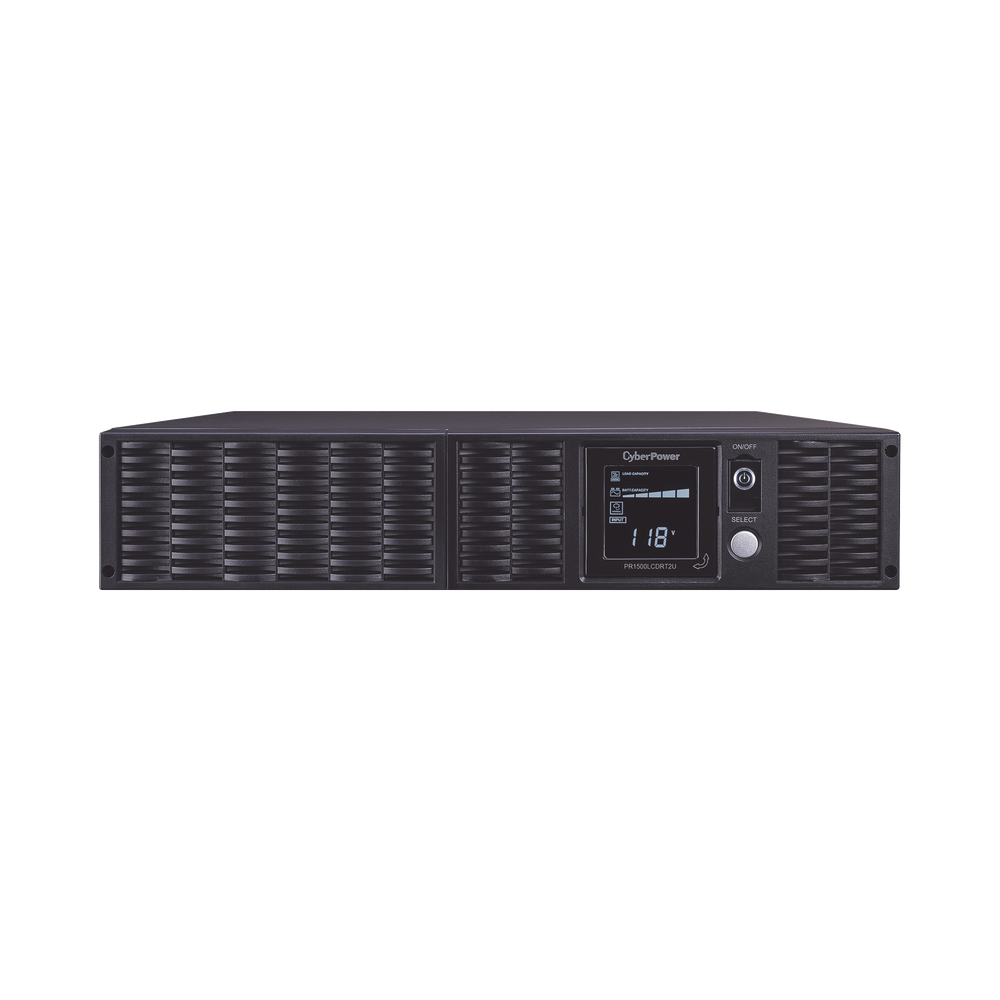 CYBERPOWER PR1500LCDRT2U 1500VA/1500W UPS With AVR (Voltage