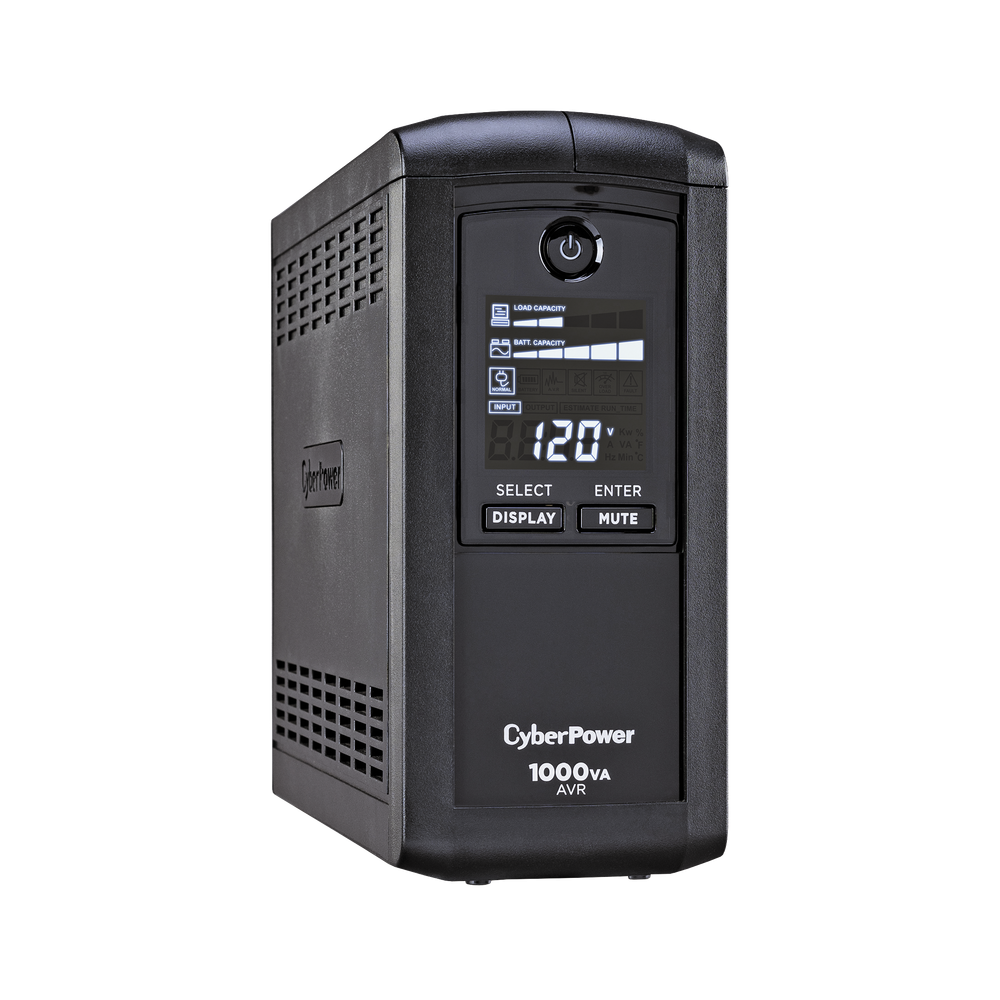 CYBERPOWER CP1000AVRLCD UPS 1000VA / 600W Smart LCD Display