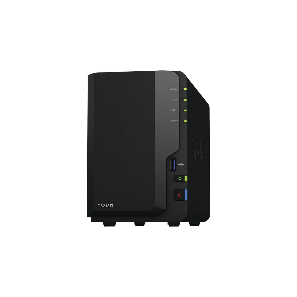 SYNOLOGY DS218PLUS Desktop NAS Server 2-bay (Up to 12TB per