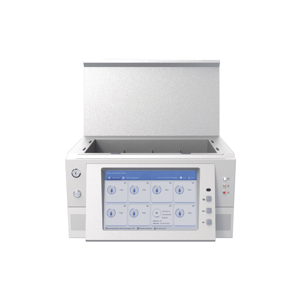 EPCOM XMRA8 Simultaneous Download Station for 8 Body Cameras