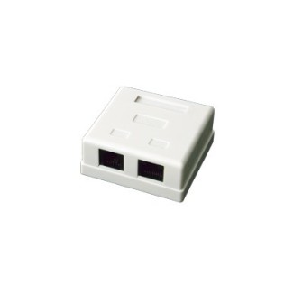 LINKEDPRO BY EPCOM LPWP6035 Wall Box 2-Port UTP CAT5e Jack