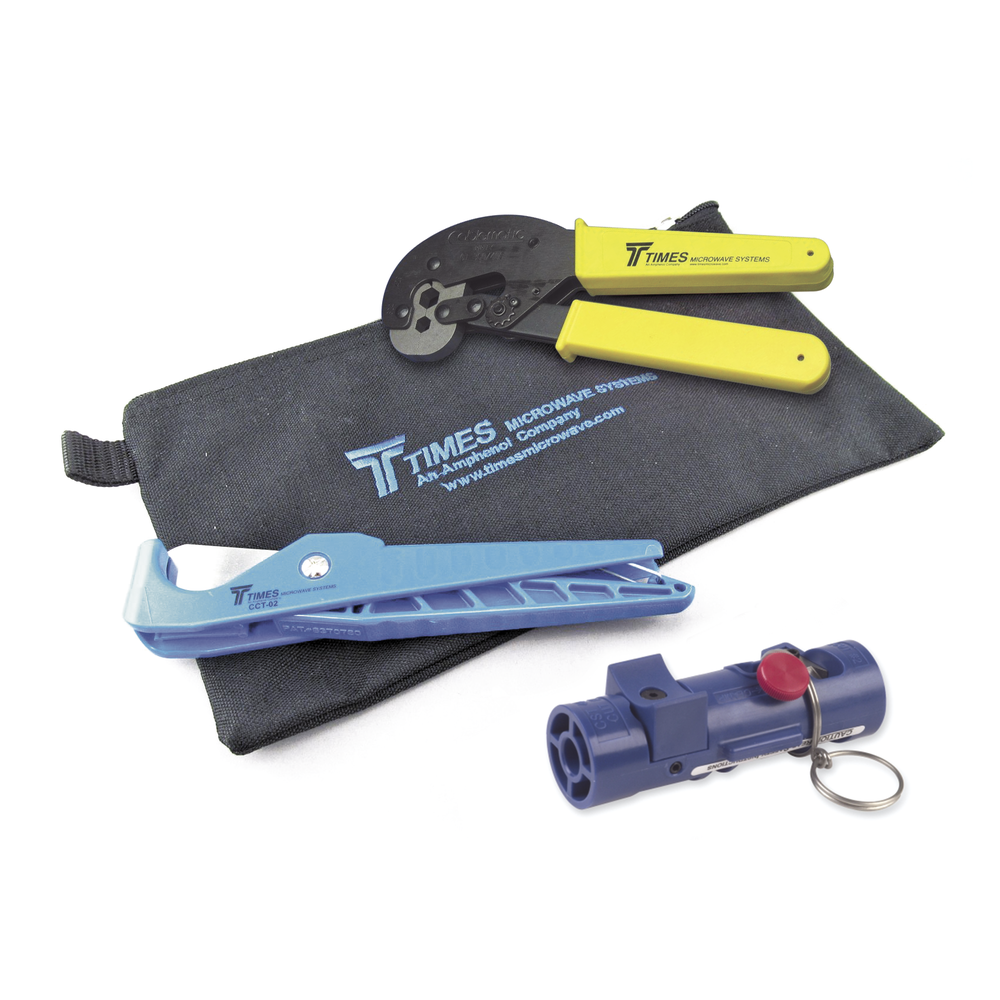 Times Microwave TK400EZ Install tool Kit For LMR-400 Connect