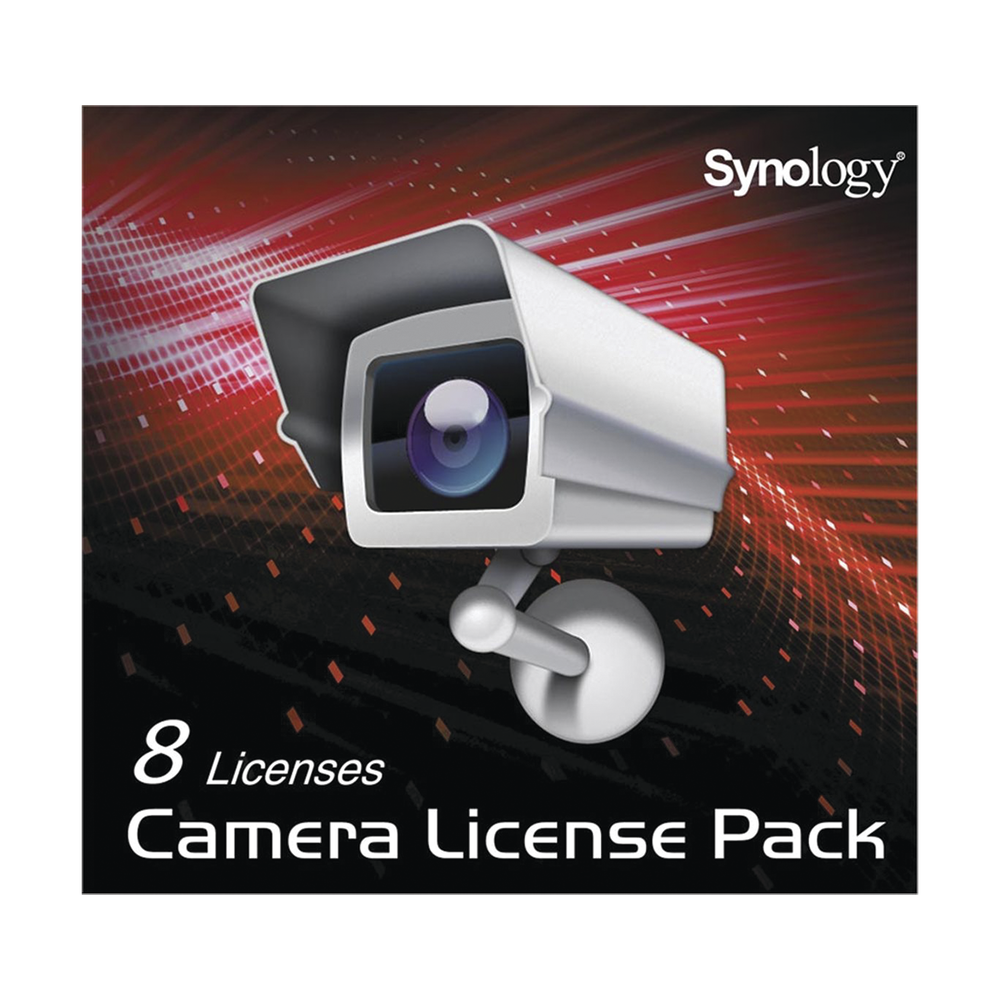 SYNOLOGY CLP08 License for 8 IP Cameras in SYNOLOGY Servers