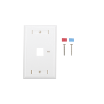 LINKEDPRO BY EPCOM LPFP21 Face Plate 1-Port Output with Spac