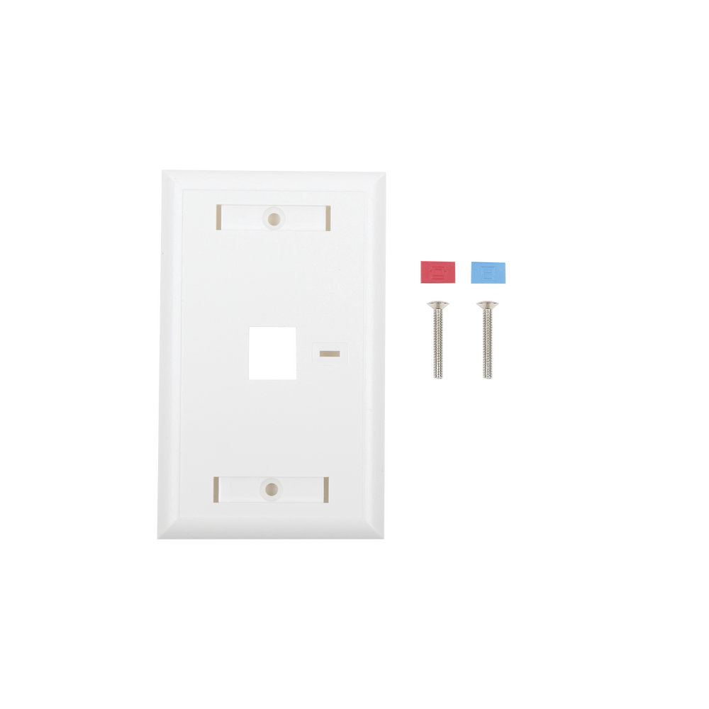 LINKEDPRO BY EPCOM LPFP21 Face Plate 1-Port Output with Spac