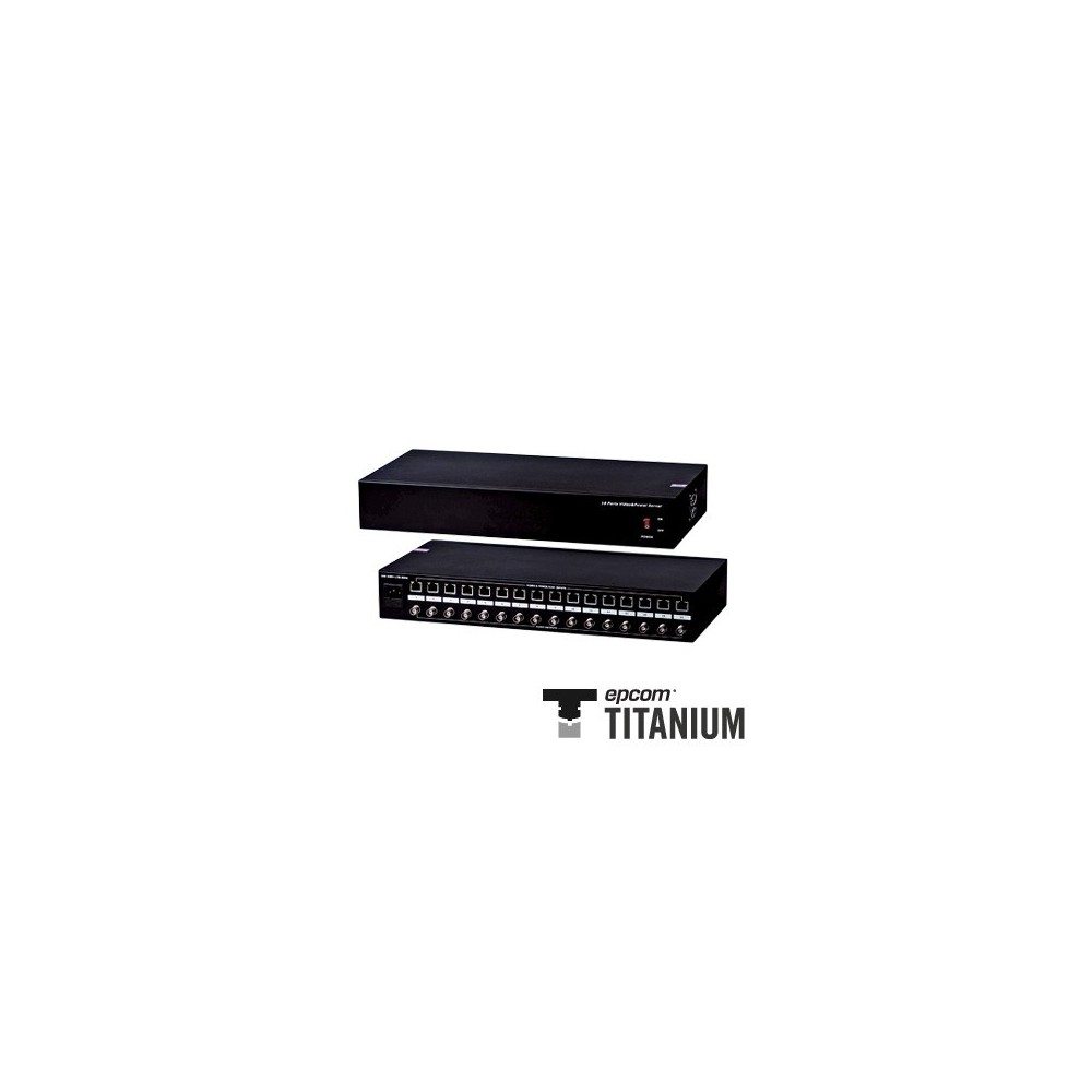 EPCOM TITANIUM TT116PVR Power 16 Channels Passive Video Rece