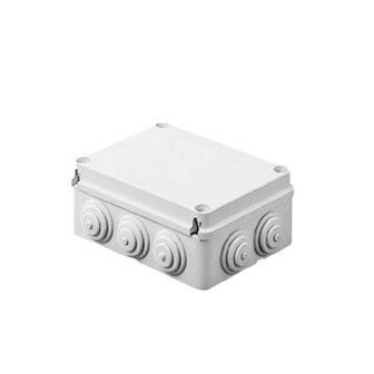 GEWISS GW44007 PVC Junction Box with 10 Inputs Screw-cap 190