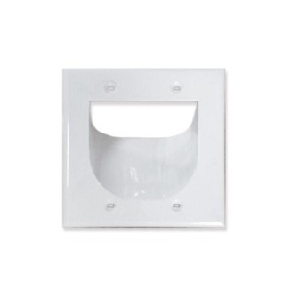 LINKEDPRO BY EPCOM LPCRWPD Cable Recessed Wall Plate