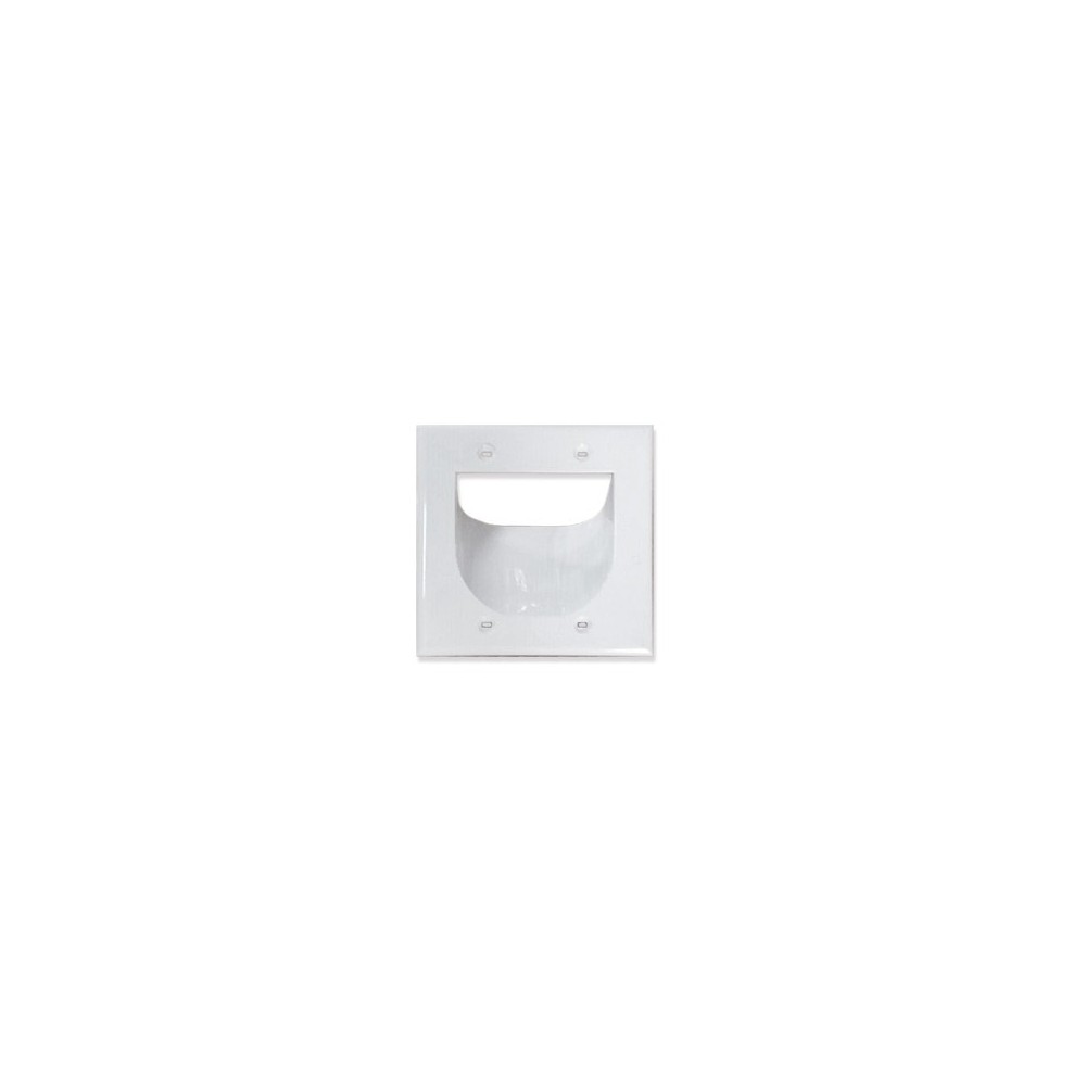 LINKEDPRO BY EPCOM LPCRWPD Cable Recessed Wall Plate