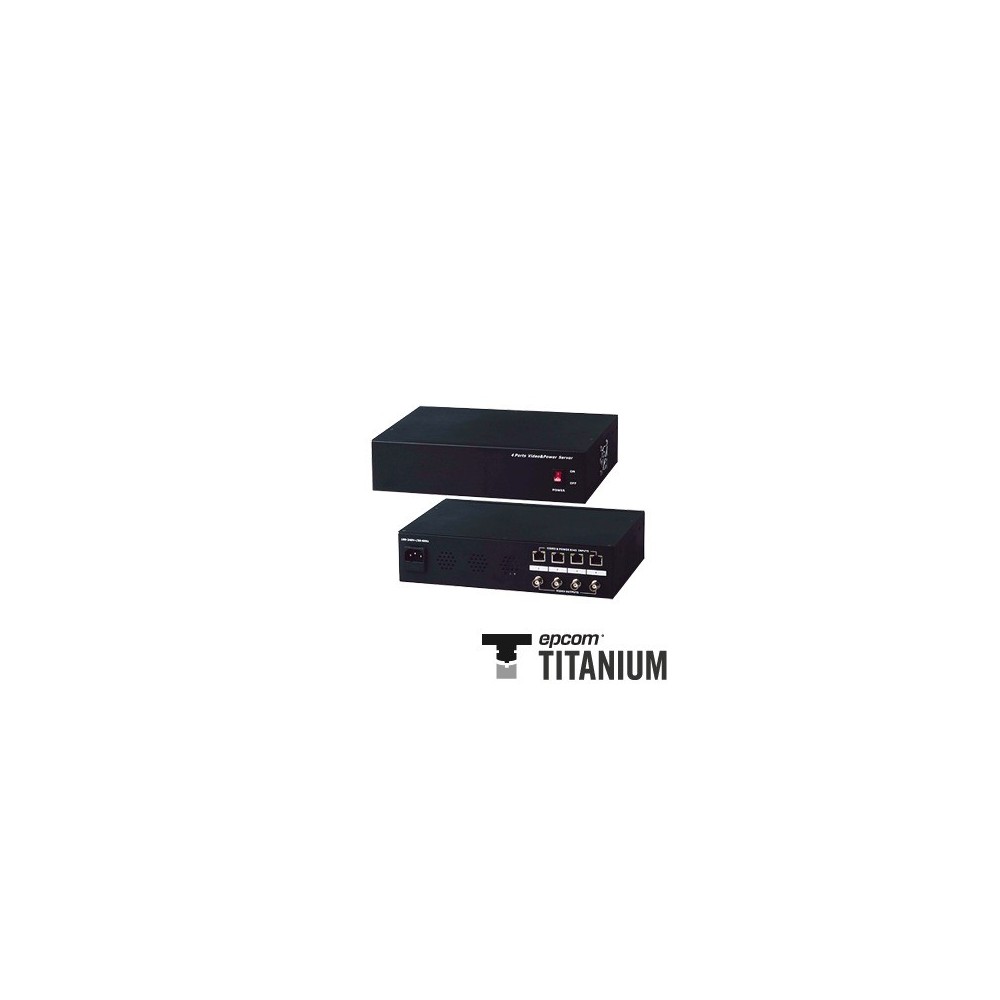 EPCOM TITANIUM TT104PVR Video  Power: 300 m Video Receiver