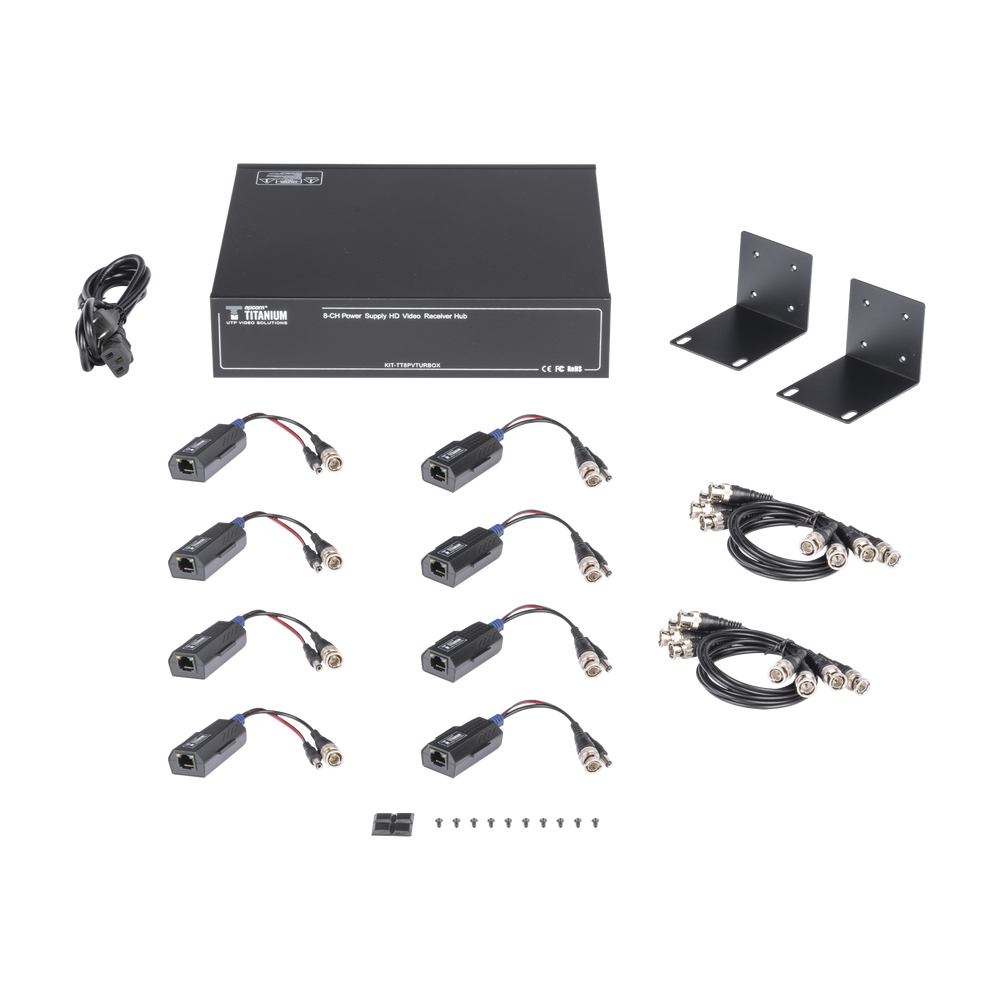 EPCOM TITANIUM KITTT8PVTURBOX 8-CHANNEL ACTIVE TRANSCEIVER K