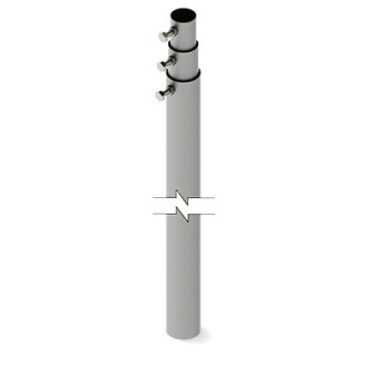 SYSCOM TOWERS SLM9 30 ft Telescopic Mast (Requieres Installa