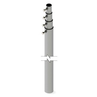 SYSCOM TOWERS SLM12 40 ft Telescopic Mast (Requires Installa