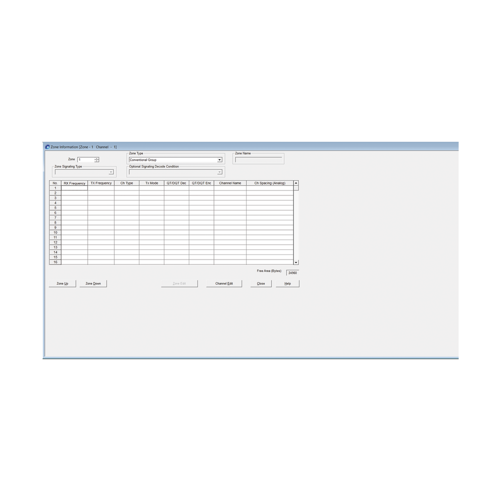 KENWOOD KPGD6K Programming software for radios NX-1000 Serie