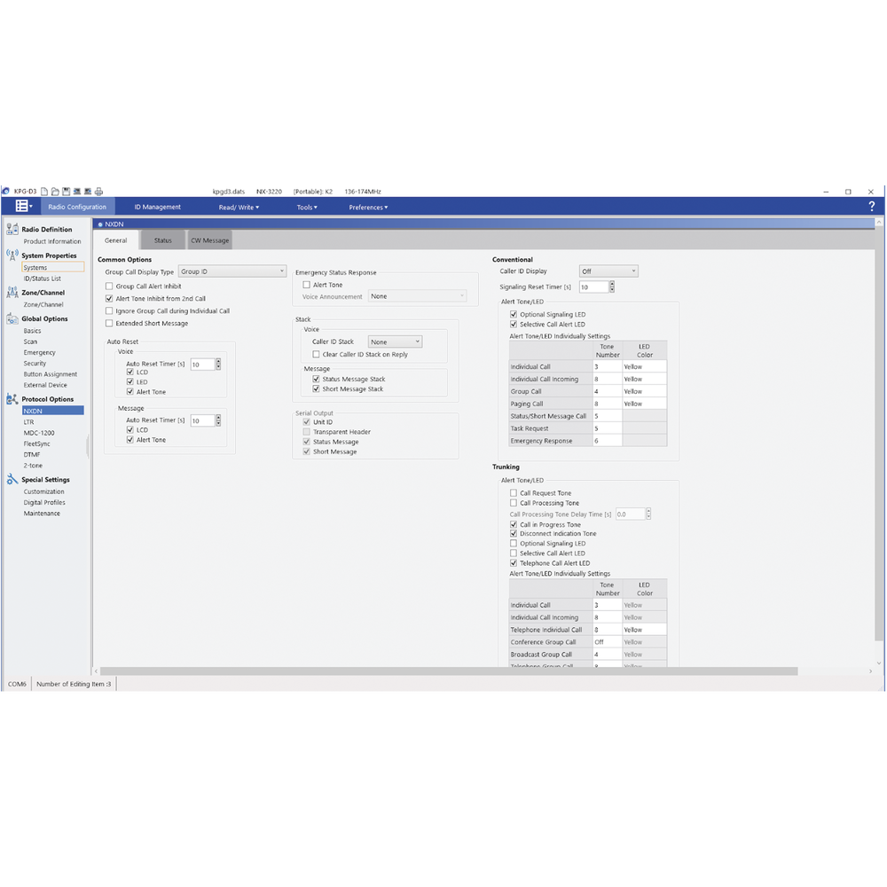 KENWOOD KPGD3K Programming Software for NX-3000 Series