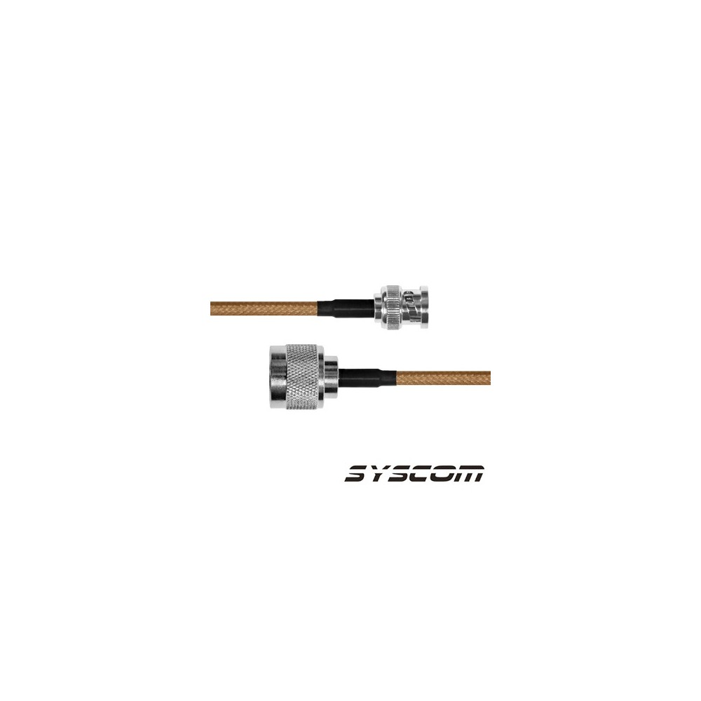 EPCOM INDUSTRIAL SBNC142N60 RG-142/U Cable of 60 cms. with B