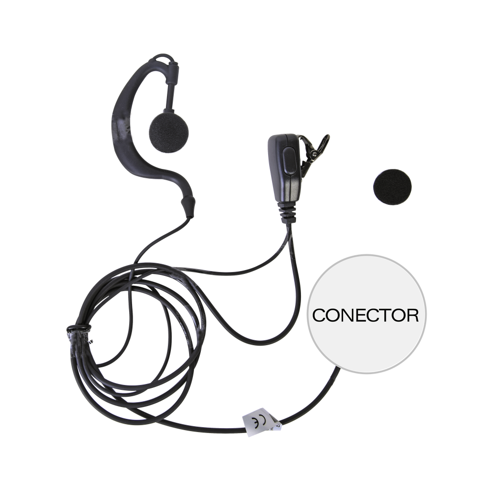 TX PRO TXEHI Microphone - adjustable ear clip headset for IC