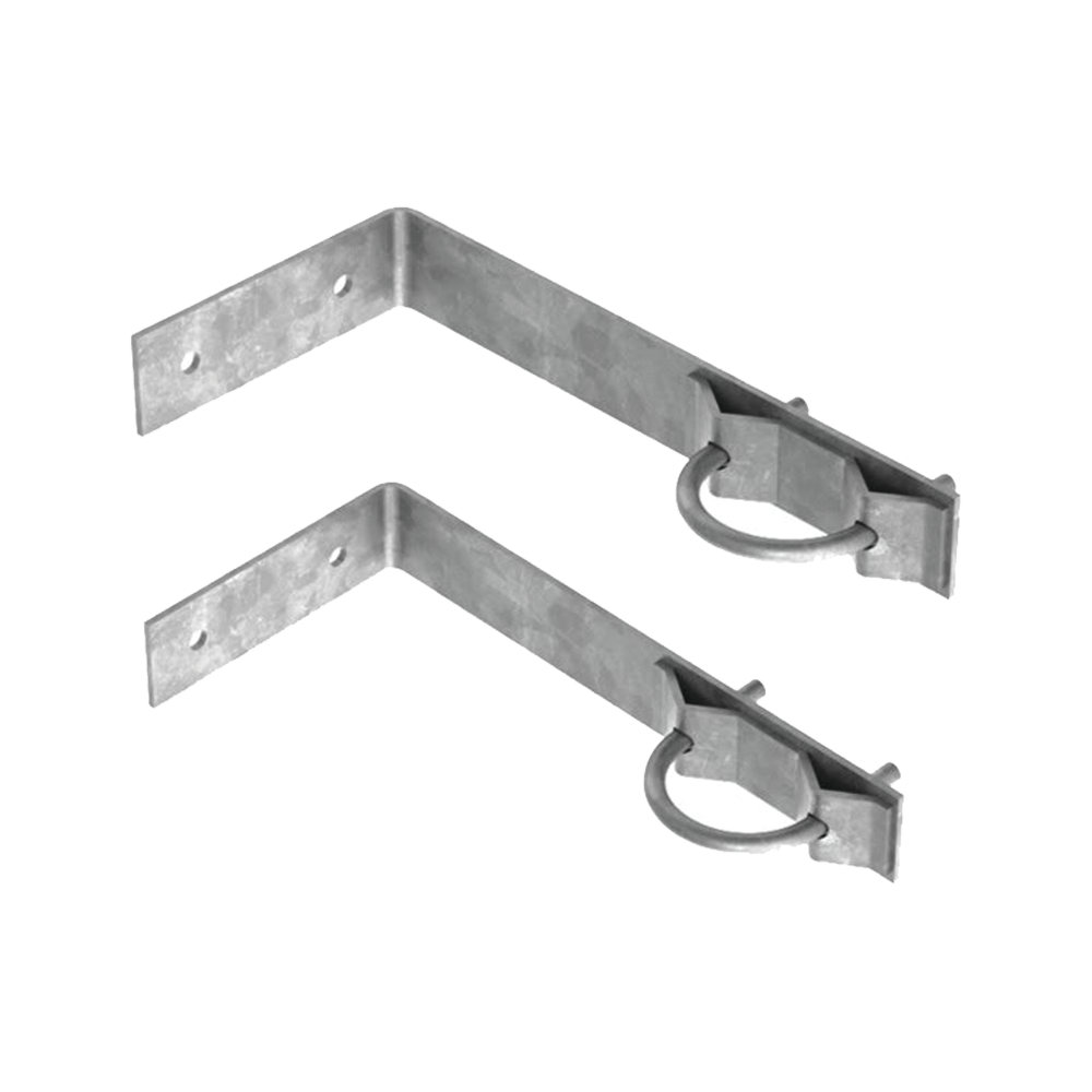 SYSCOM TOWERS SMRPH Wall Attachment Hardware for Mast (2 Pie