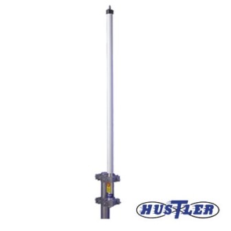 HUSTLER HX616070 VHF Base Antenna Fiber Glass 6 dB Gain Freq