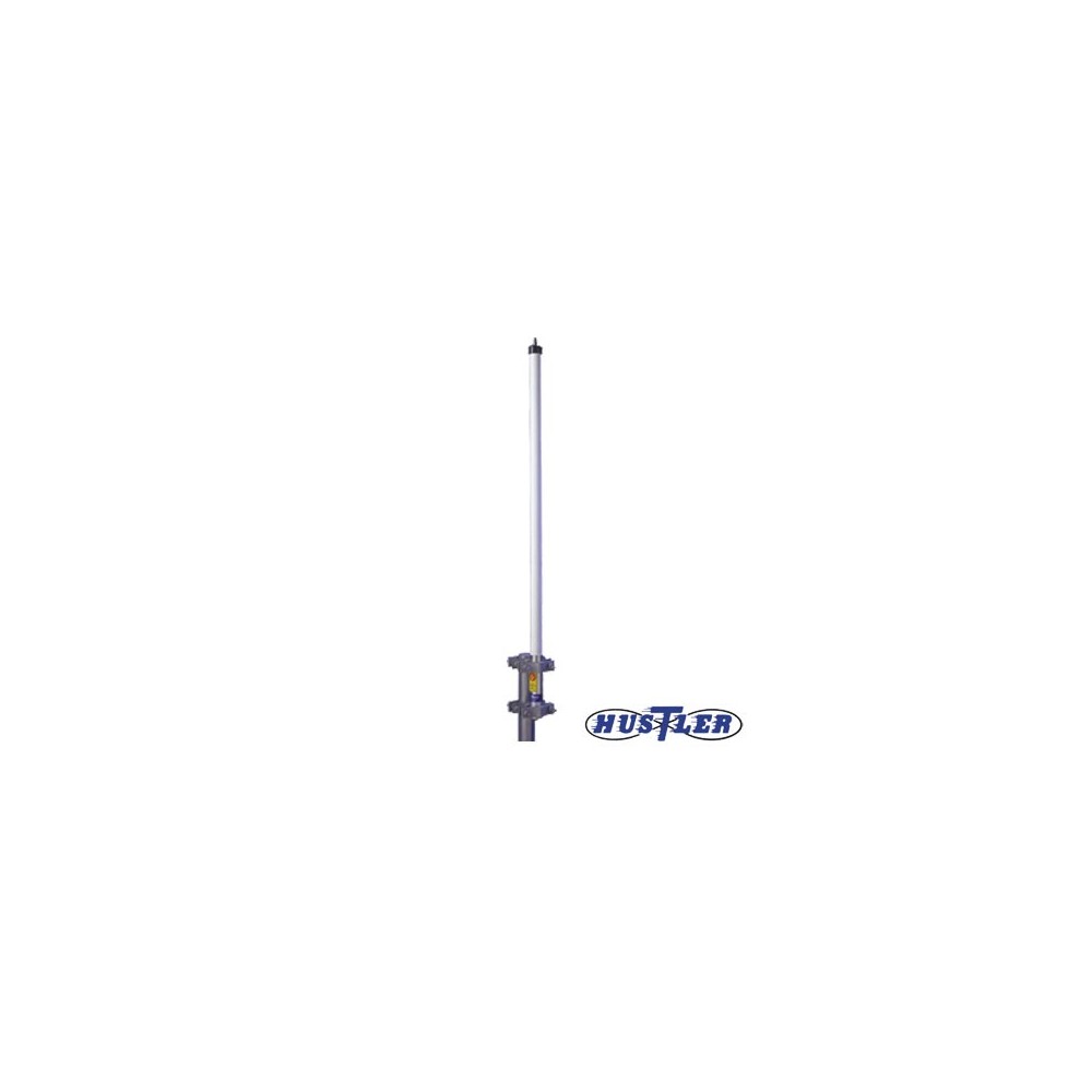 HUSTLER HX616070 VHF Base Antenna Fiber Glass 6 dB Gain Freq