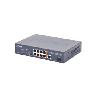 PLANET FGSD1011HP Unmanaged Switch 8 ports 10/100 PoE 802.3a