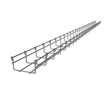 CHAROFIL CH54100EZ Wire Mesh Cable Tray Electro Galvanized u