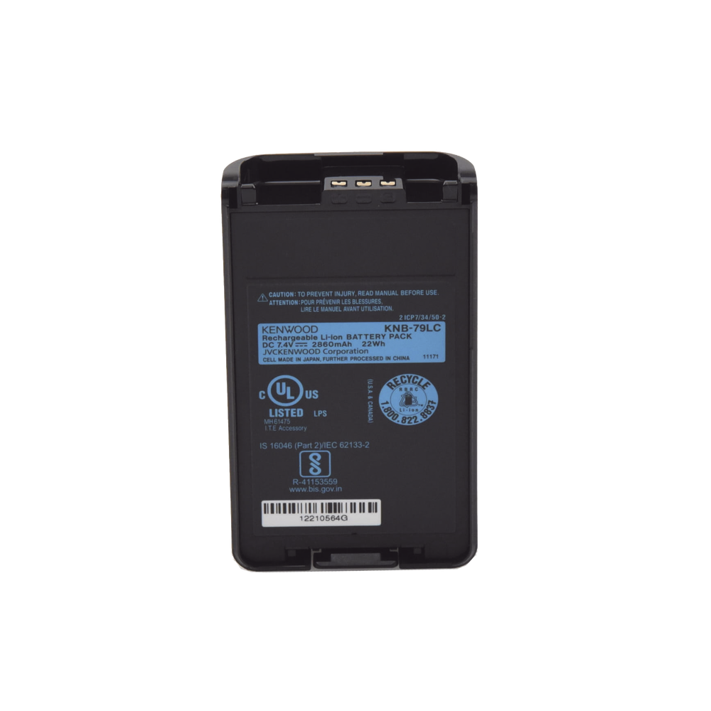 KENWOOD KNB79LCM Li-Ion Battery 2 860 mAh Intrinsically Safe