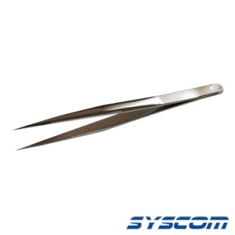 Syscom 758TW342 Techni-Tool Tweezer Boley Style Solid Carbon