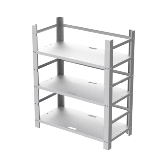 EPCOM INDUSTRIAL EIRACK12BAT Galvanized 3-level Shelf for In