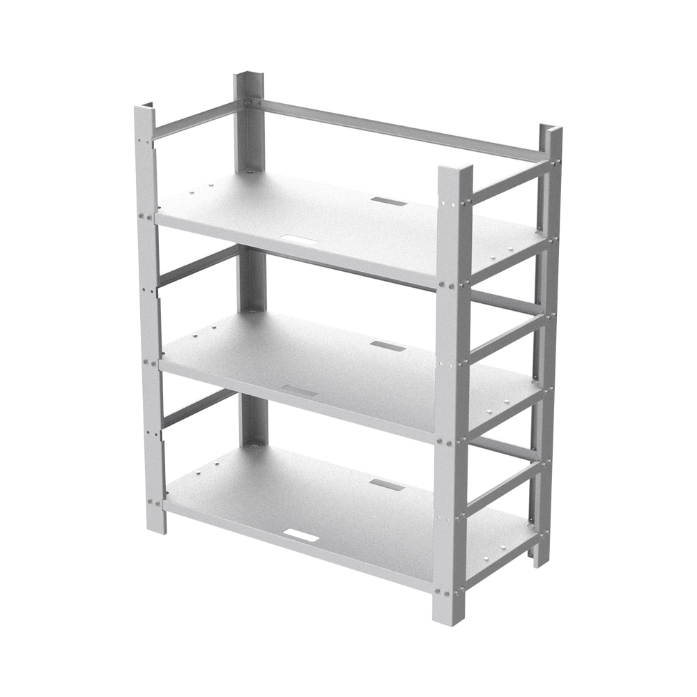 EPCOM INDUSTRIAL EIRACK12BAT Galvanized 3-level Shelf for In